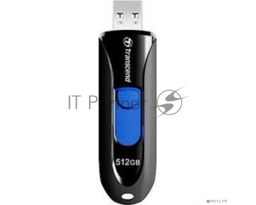 Флеш диск Transcend 512Gb Jetflash 790 TS512GJF790K USB3.0 черный