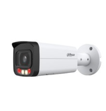 DAHUA DH-IPC-HFW2249TLP-S-PV-0360B Уличная цилиндрическая IP-видеокамера SmartDualLight 2Мп, 1/2.8” CMOS, объектив 3.6мм, видеоаналитика, микрофон+динамик, ИК 30м, LED 30м, IP67, металл