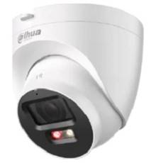 DAHUA DH-IPC-HDW2249TP-S-PV-0360B Уличная турельная IP-видеокамера SmartDualLight 2Мп, 1/2.8” CMOS, объектив 3.6мм, видеоаналитика, микрофон+динамик, ИК 30м, LED 30м, IP67, металл