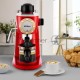 Кофеварка эспрессо Kitfort KT-756 красный/черный, исп. кофе - молотый, 0.24 л, 800 Вт, 3.5 Бар.