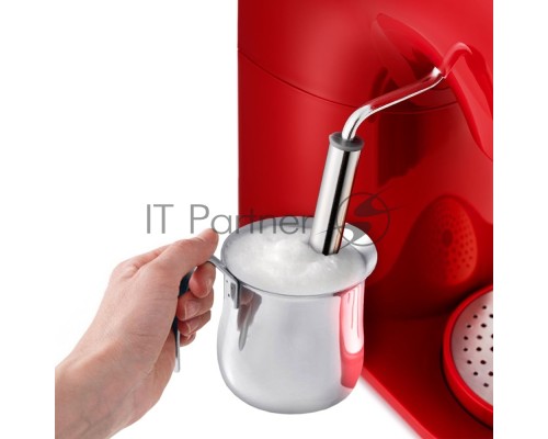 Кофеварка эспрессо Kitfort KT-756 красный/черный, исп. кофе - молотый, 0.24 л, 800 Вт, 3.5 Бар.