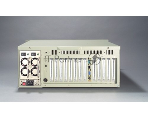Компьютерный корпус IPC-610BP-00HD 4U 15-Slot Rack-mount Chassis, w/o backplane, 2x 12cm/ 82 CFM ball-bearing system fans, w/o PSU Advantech