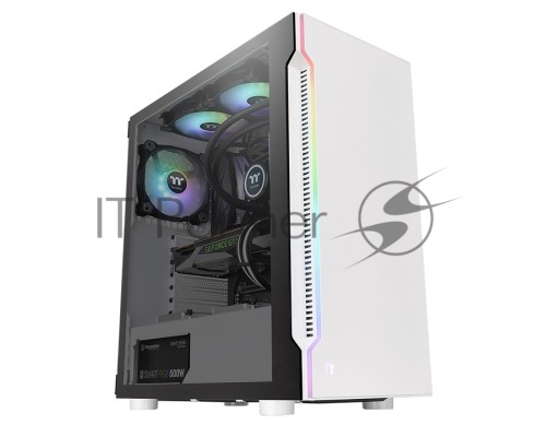 Корпус H200 TG Snow RGB CA-1M3-00M6WN-00 Win/SPCC/Tempered Glass*1/120mm Standard fan *1 Корпус H200 TG Snow RGB CA-1M3-00M6WN-00 Win/SPCC/Tempered Glass*1/120mm Standard fan *1