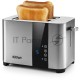 Тостер Kitfort KT-2047 850Вт нержавеющая сталь