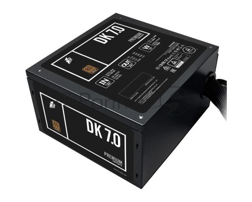 Блок питания 1STPLAYER DK PREMIUM 700W, 700Вт, 80 PLUS BRONZE, 120мм, черный