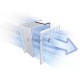 Пылесос Bosch BGS412234A красный, 2200 Вт, уборка сухая, пылесборник контейнер, 2.4 л