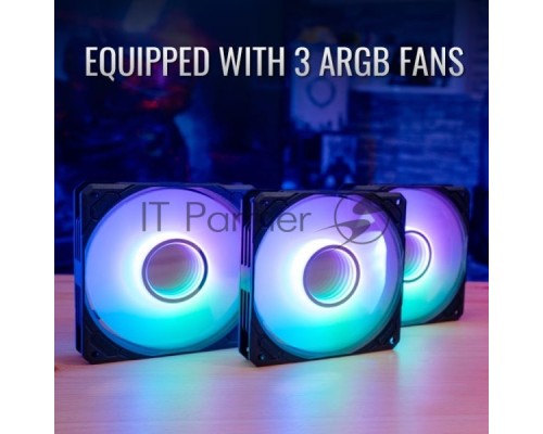 Комплект водяного охлаждения Aerocool Mirage L360WH белый 120мм алюминий/медь 1800rpm 4-pin 26db 550Вт