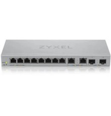 Zyxel XGS1210-12-ZZ0102F Multi-Gigabit Smart L2 Switch, 8xGE, 2x1/2.5GE, 2xSFP+, Desktop, Silent