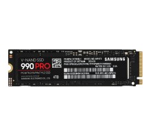 Samsung SSD 4TB 990 PRO PCIe Gen 4.0 x4 NVMe 2.0 V-NAND TLC MZ-V9P4T0BW