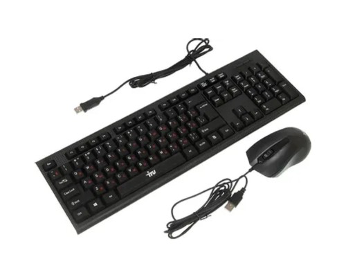 [Клавиатура] Клавиатура + мышь Oklick 621M IRU black USB [475653]