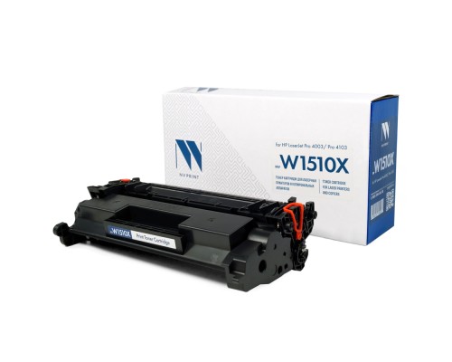 [Расходные материалы] NV Print  W1510X Тонер-картридж NV-W1510X для HP LaserJet Pro 4003/Pro 4103 (9700k)