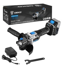 Углошлифовальная машина Deko DKAG20 9000об/мин рез.шпин.:M14 d=125мм (063-4026)