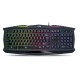 Клавиатура игровая проводная Genius Scorpion K220, USB, 7 цветов подсветки, 12 функциональных клавиш, до 2 млн. нажатий, защита от брызг. Кабель 1.5 м. Цвет
