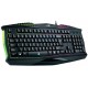 Клавиатура игровая проводная Genius Scorpion K220, USB, 7 цветов подсветки, 12 функциональных клавиш, до 2 млн. нажатий, защита от брызг. Кабель 1.5 м. Цвет