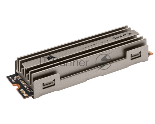 Накопитель M.2 2280 1TB Corsair MP600 CORE Client SSD CSSD-F1000GBMP600COR PCIe Gen4x4 with NVMe, 4700/1950, IOPS 200/480K, MTBF 1.8M, 3D QLC NAND, 225TBW, 0,12DWPD, Heatsink, RTL