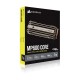 Накопитель M.2 2280 1TB Corsair MP600 CORE Client SSD CSSD-F1000GBMP600COR PCIe Gen4x4 with NVMe, 4700/1950, IOPS 200/480K, MTBF 1.8M, 3D QLC NAND, 225TBW, 0,12DWPD, Heatsink, RTL