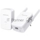 Комплект гигабитных Wi-Fi адаптеров Mercusys Powerline AV1000 Powerline kit with 300Mbps Wi-Fi, plug and play, up to 300 meters over an existing electrical circuit, the kit includes a MP510 and a MP500.