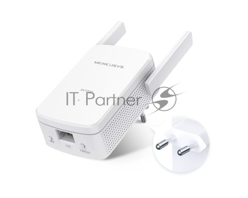 Комплект гигабитных Wi-Fi адаптеров Mercusys Powerline AV1000 Powerline kit with 300Mbps Wi-Fi, plug and play, up to 300 meters over an existing electrical circuit, the kit includes a MP510 and a MP500.