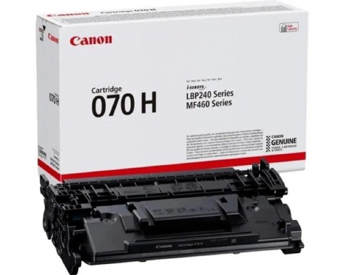 [Расходные материалы] Canon 5640C002  Cartridge 070H Тонер-картридж для MF461w/463dw/465dw/LBP243dw/246dw Black (10200 стр.)