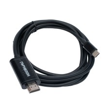 Гарнизон GCC-A-CM-HDMI-1.8M Кабель-переходник с Type-C на HDMI  v1.4, 1.8м, черный, пакет