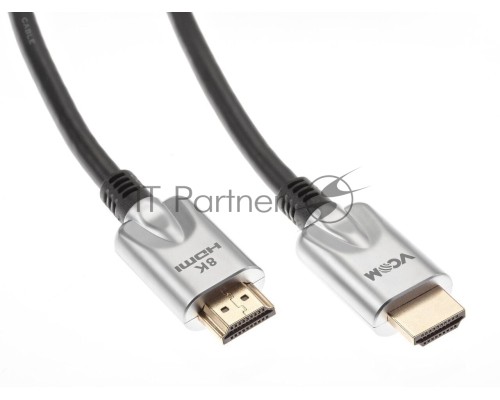 Кабель HDMI 19M/M,ver. 2.1, 8K@60 Hz 1.5m VCOM <CG862-1.5M>  VCOM/TELECOM