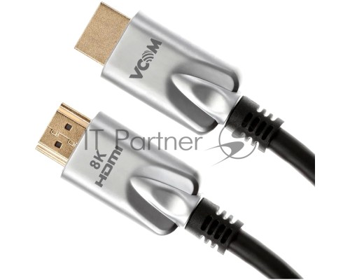 Кабель HDMI 19M/M,ver. 2.1, 8K@60 Hz 1.5m VCOM <CG862-1.5M>  VCOM/TELECOM