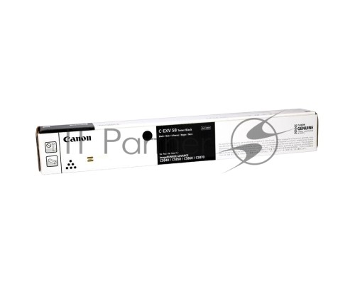 Тонер C-EXV 58 Toner Black