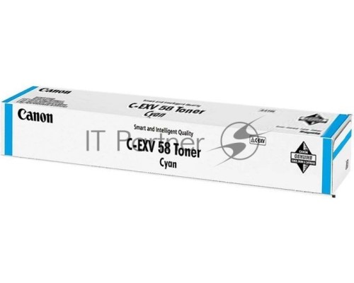Тонер C-EXV 58 Toner Cyan