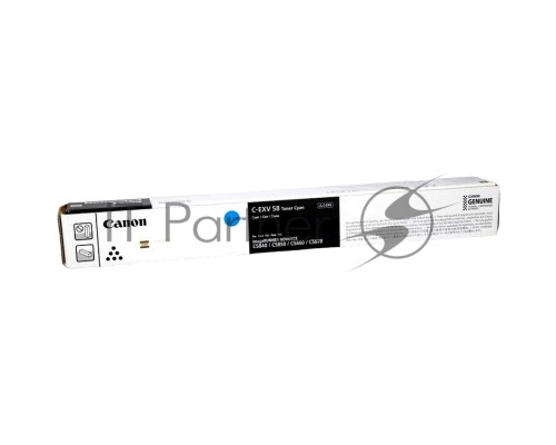 Тонер C-EXV 58 Toner Cyan