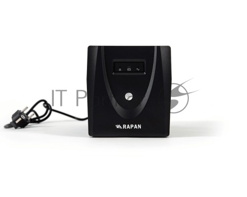 Источник питания RAPAN-UPS 1000 220В 1000ВА/600Вт меандр с АКБ 2х7Ач интерактивный RAPAN-UPS 1000 power supply 220V 1000VA / 600W meander with battery 2x7Ah interactive