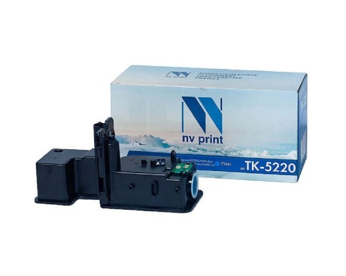 [Расходные материалы] Картридж NVP совместимый NV-TK-5220 Cyan для Kyocera Ecosys M5521cdn/ M5521cdw/ P5021cdn/ P5021cdw (1200k)