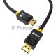 Кабель Greenconnect 1.8m DisplayPort v1.2, 19M/19M, черный, 28/28 AWG, GCR-DP2DP-1.8m