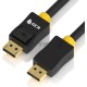 Кабель Greenconnect 1.8m DisplayPort v1.2, 19M/19M, черный, 28/28 AWG, GCR-DP2DP-1.8m