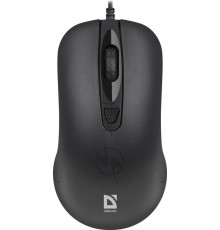 Мышь проводная Defender Classic MB-230 черный, 1600 dpi, USB, кнопки - 4