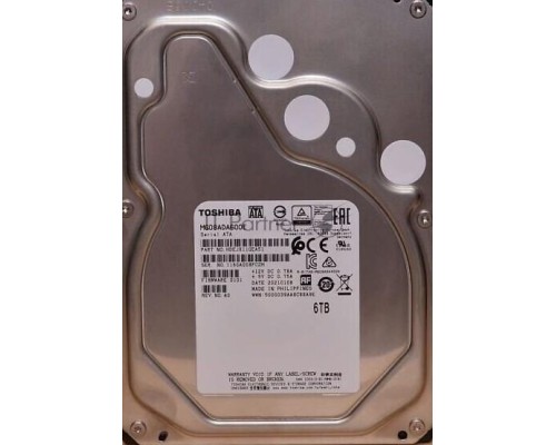 Жесткий диск HDD Toshiba SATA3 6Tb 3.5
