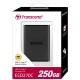 Твердотельный накопитель Transcend ESD270C, 250GB, External SSD, USB 3.1 Gen 2(USB Type-C),  R/W 520/460MB/s, Black