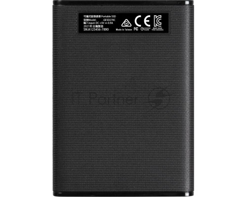 Твердотельный накопитель Transcend ESD270C, 250GB, External SSD, USB 3.1 Gen 2(USB Type-C),  R/W 520/460MB/s, Black