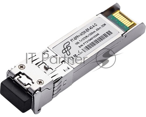Модуль FiberTrade модуль WDM SFP+ модуль, 10Гбит/с, Tx=1270/Rx=1330нм, LC, 40км Модуль FiberTrade модуль WDM SFP+ модуль, 10Гбит/с, Tx=1270/Rx=1330нм, LC, 40км