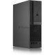 Компьютерный корпус с блоком питания 300Вт. Foxline FL-1001 mATX case, black, w/PSU TFX 300W, w/2xUSB2.0+2xUSB3.0, w/1xcombo audio, w/pwr cord, w/ 8cm FAN