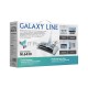 Электровеник Galaxy Line GL 6430, белый, 15 Вт, объём контейнера 0,5 л, Li-ion аккумулятор 1500 мА•ч, напряжение акк. 3,7 B, индикатор зарядки аккумулятора, зарядка в течение 5 часов, продолжительность уборки до 60 минут, тряпка для влажной уборки в комп