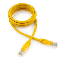 Cablexpert PP10-1.5M/Y Патч-корд медный UTP кат.5e, 1.5м, литой, многожильный (жёлтый)