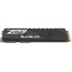 Накопитель SSD Patriot Viper VP4300 2TB, M.2 2280, VP4300-2TBM28H, PCIe 4x4, NVMe, TLC, 7400/6800, 2 heatshields, RET