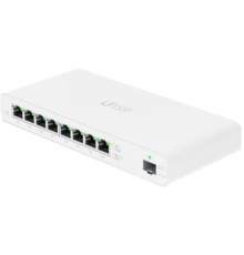 UBIQUITI UISP Router 2 ядра (880 МГц), 8х 1G RJ45, 1х SFP, раздача PoE 110 Вт
