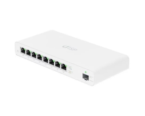 [Сетевое оборудование] UBIQUITI UISP Router 2 ядра (880 МГц), 8х 1G RJ45, 1х SFP, раздача PoE 110 Вт
