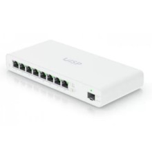 UBIQUITI Switch UISP-S PoE-коммутатор, 8х 1G RJ45, 1х SFP, раздача 110 Вт