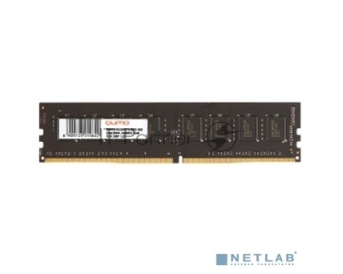 Оперативная память QUMO DDR-4 8GB 2933 MHz 1Gx8 CL21 288P 1,2V (QUM4U-8G2933P21)