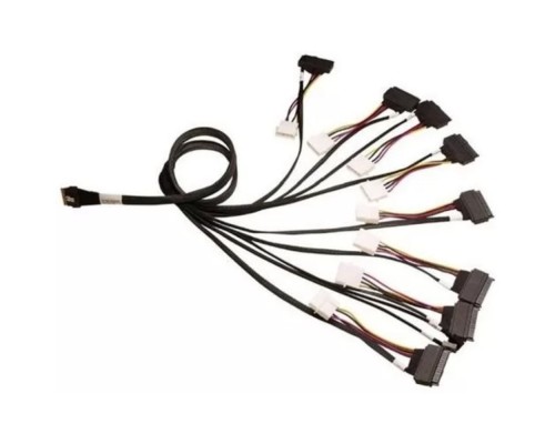 [Контроллер] Кабель ACD-60006-JP Slimline SASx8 (SFF8654) -to- 8x U.3 Direct, 1M, (аналог Broadcom 05-60006-00)  (C54839) {30}