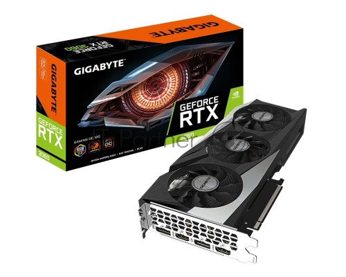 Видеокарта Gigabyte GV-N3060GAMING OC-12GD 2.0 LHR GDDR6 1837/15000/HDMIx2/DPx2/HDCP Ret