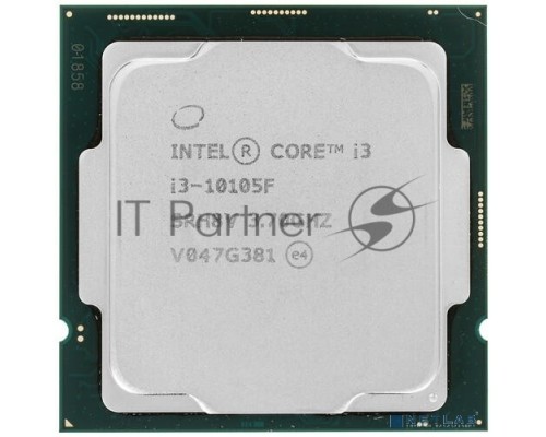 Процессор Intel Core i3-10105F Soc-1200 3.7GHz BOX