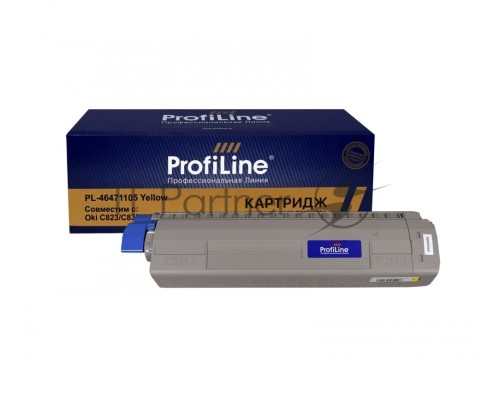 Картридж PL-46471105 для принтеров Oki C823/C833/C843 Yellow 7000 копий ProfiLine